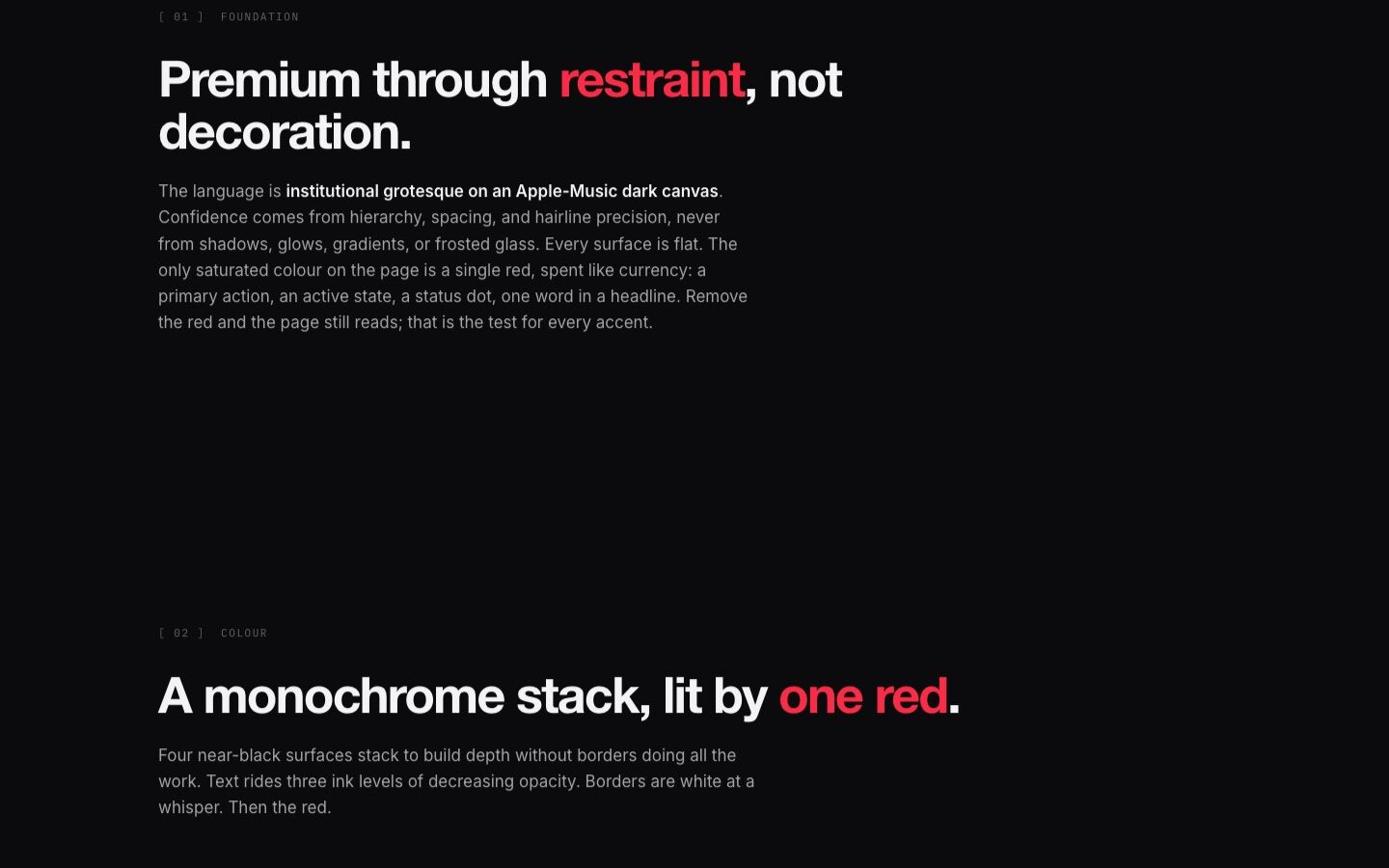 The Red Dot design system, rules